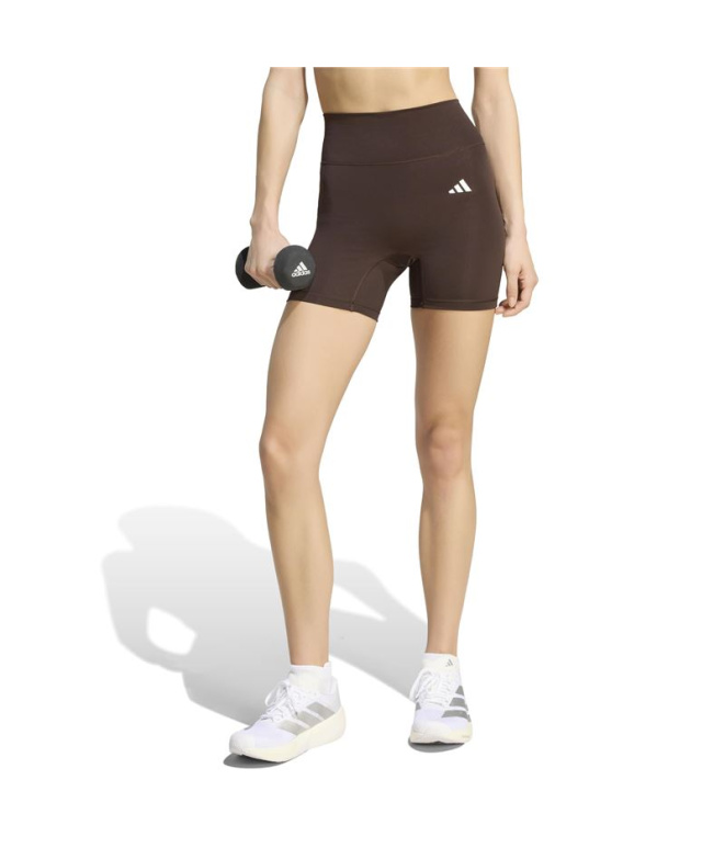 Malhas Fitness adidas Opt Ess L marrom