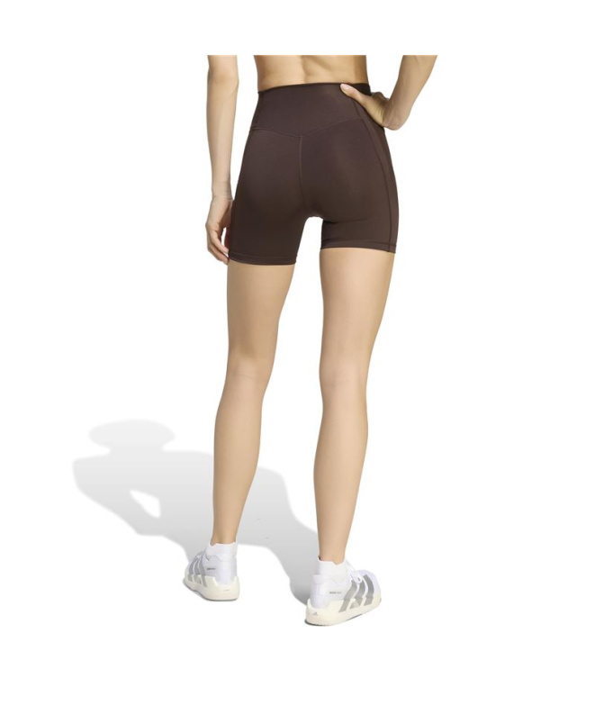 Malhas Fitness adidas Opt Ess L marrom