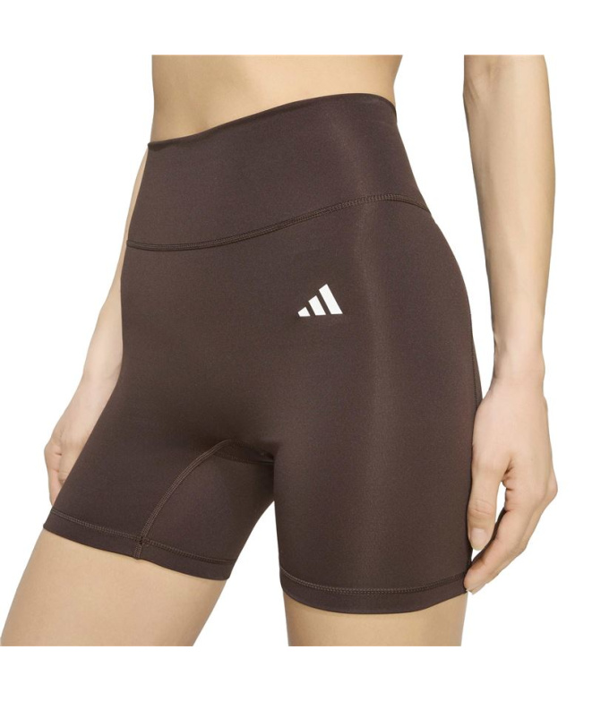 Collants Fitness adidas Opt Ess L marron