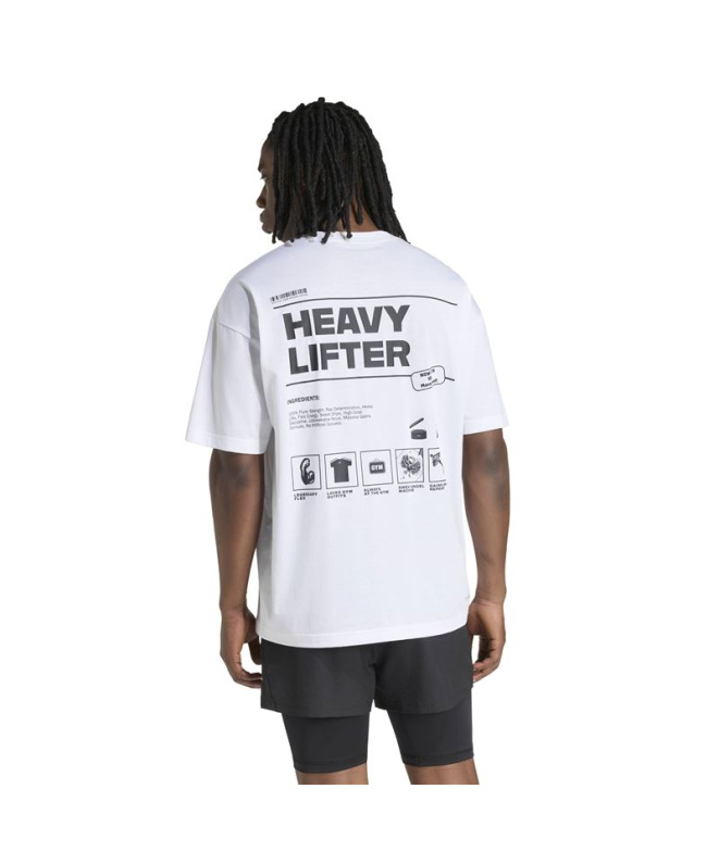 T-shirt adidas M Fun Train GT Fitness blanc