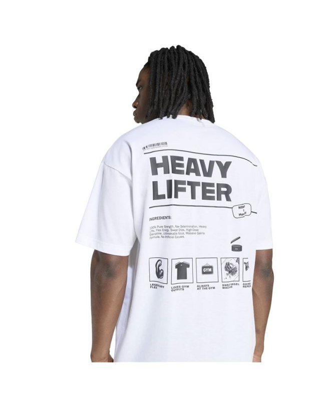 T-shirt adidas M Fun Train GT Fitness blanc