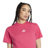 Camiseta adidas W 3 Bandas Sj T Rosa