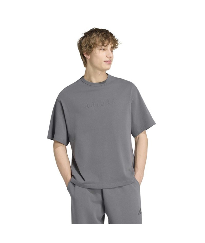 T-shirt gris adidas M Sl Gfx T