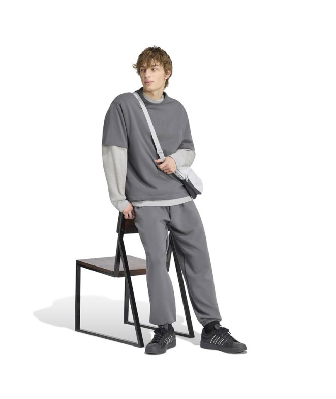 T-shirt gris adidas M Sl Gfx T