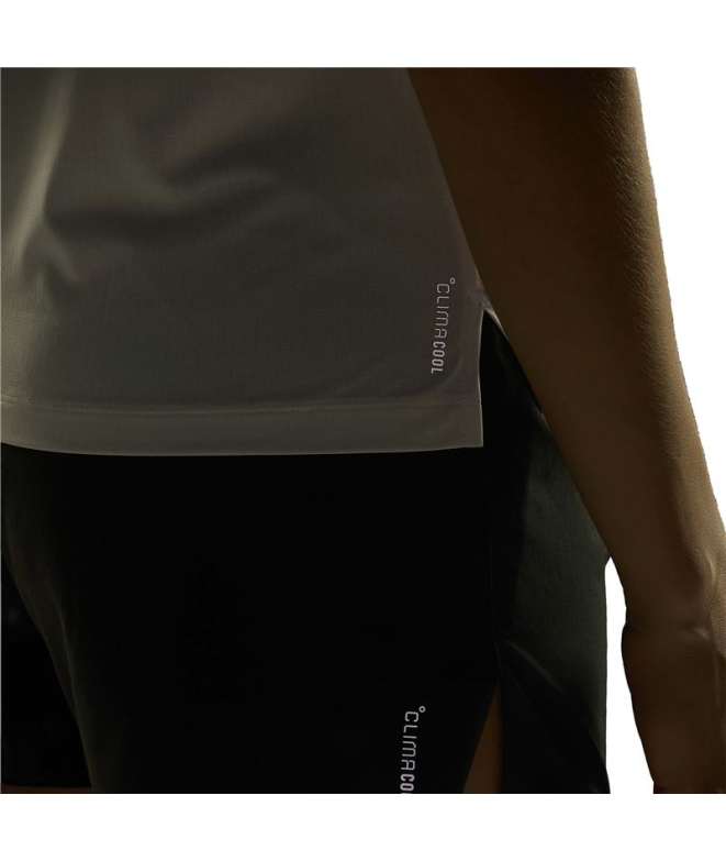 Chemise Running adidas Adi365 TW Blanc/Noir/Vert