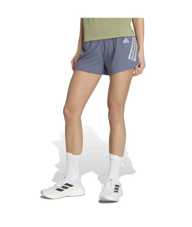 Calça Running adidas Adi369 W Onix/Refsil