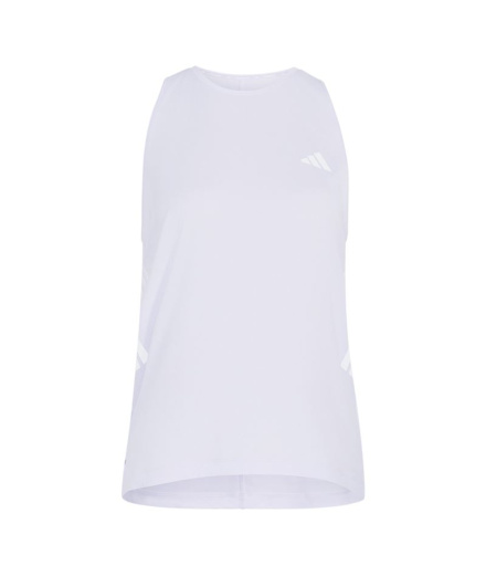 Haut Running adidas Iconictnk W Morcon/Blanc