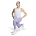 Top de Running adidas Iconictnk W Morcon/Blanco