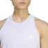 Haut Running adidas Iconictnk W Morcon/Blanc