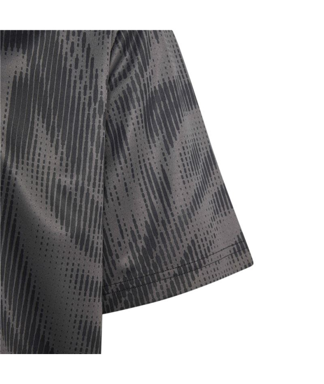 Camiseta de Fitness adidas Spi Aop Gris