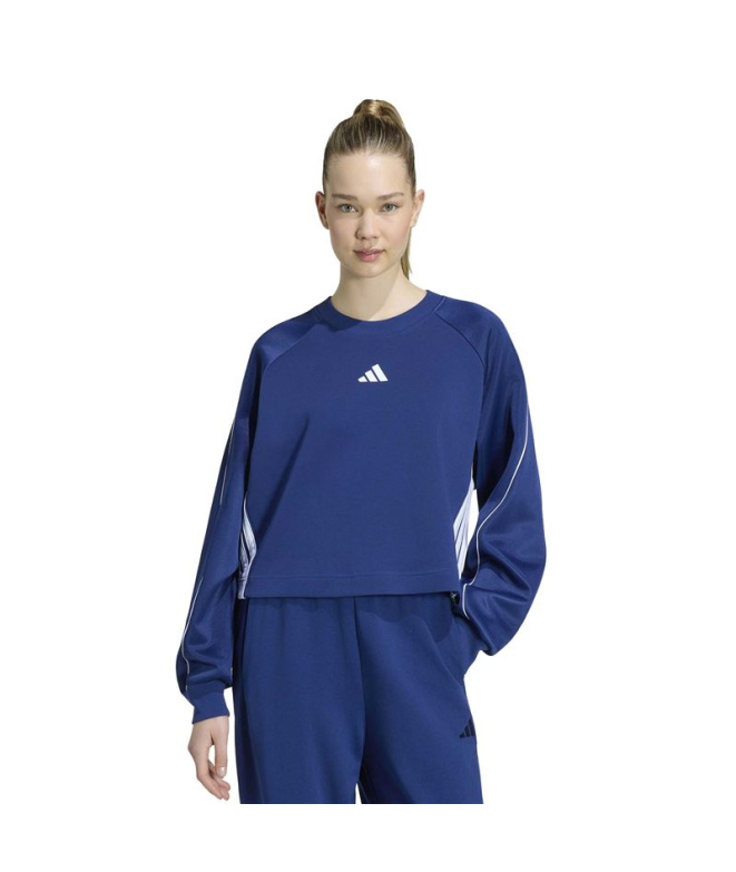 adidas Sweat W Stadium SWT bleu foncé