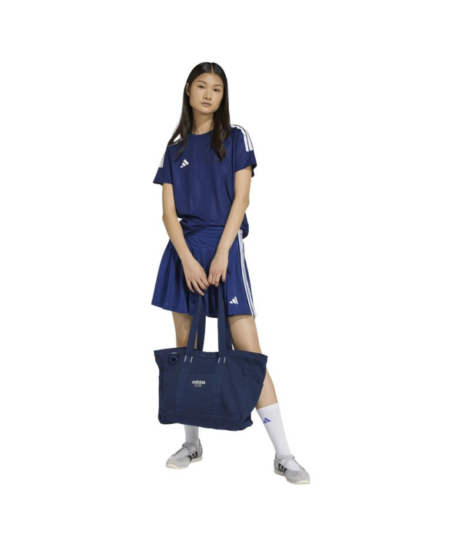 Saia Adidas Stadium 2 em 1 Mulher , Azul Escuro