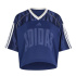 Camisa Mulher Adidas Stadium Mesh, azul escuro