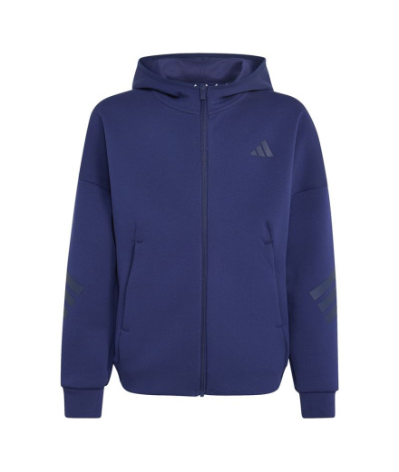 Sweat Enfant Adidas Future Icons à 3 bandes bleu