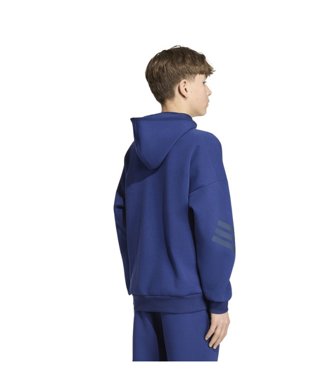 Sweat Enfant Adidas Future Icons à 3 bandes bleu