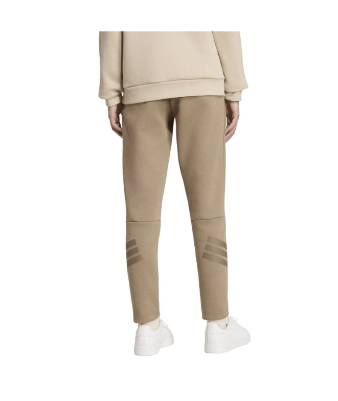 Calça cáqui Adidas J Fi 3 Stripes Tap