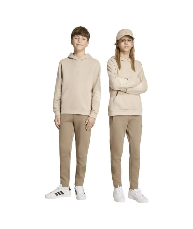 Pantalons Adidas J Fi 3 Stripes Tap kaki