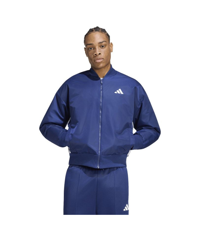 Veste Adidas Stadium Homme , bleu foncé