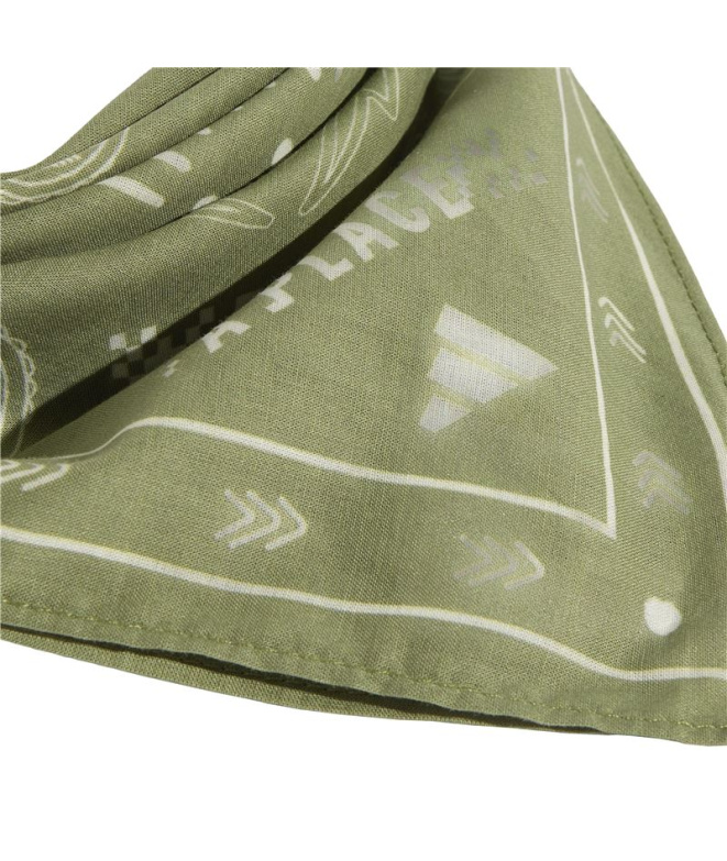 Braga bandana Running Adidas vert/blanc