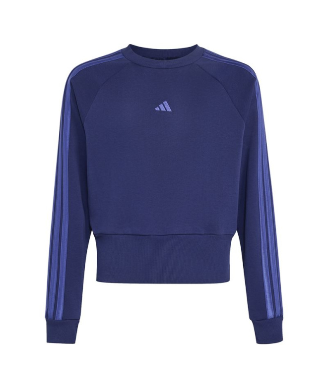 Moletom Adidas Moletom Mulher , azul escuro