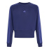 Sweat-shirt Sweat Adidas Femme , bleu foncé