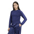Sweat-shirt Sweat Adidas Femme , bleu foncé