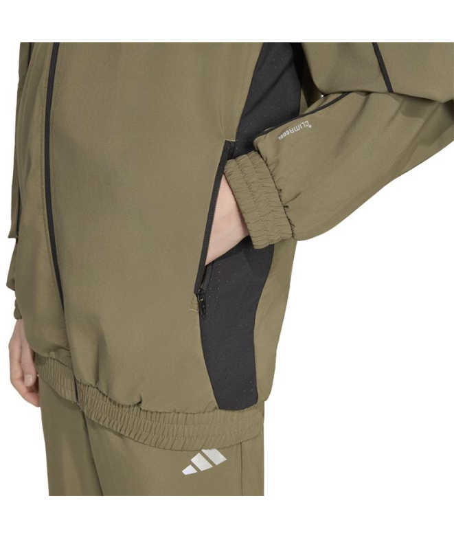 Casaco Fitness adidas J Tech App Tt Estoli...