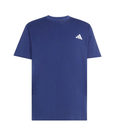 T-shirt bleu Adidas Stadium Collegiate Homme