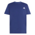 T-shirt bleu Adidas Stadium Collegiate Homme
