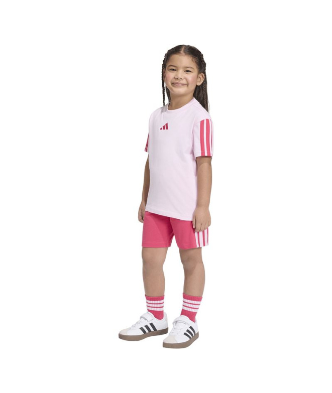 Set Infantil Adidas Essentials rosa