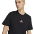 Camiseta Running masculina Adidas com slogan, Homem