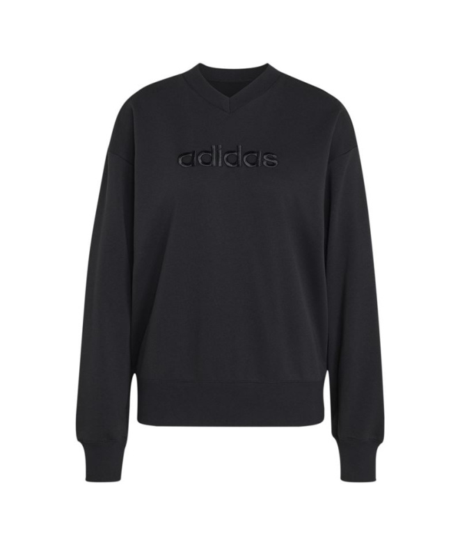 Sudadera adidas Seasonal Essentials Mujer Negro