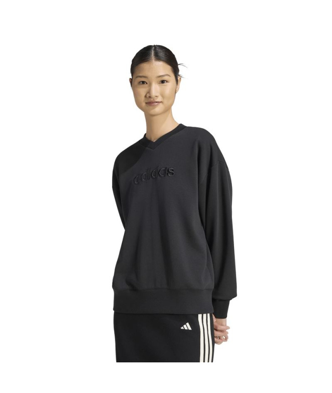 Sudadera adidas Seasonal Essentials Mujer Negro