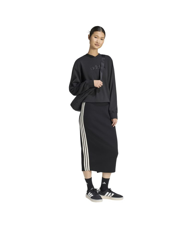 Moletom Mulher adidas Seasonal Essentials preto