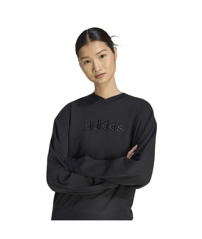 Sudadera adidas Seasonal Essentials Mujer Negro