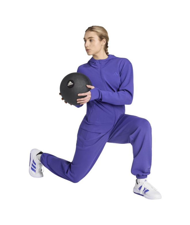Sweat Fitness Adidas D4T Fz violet pur