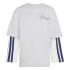 Camiseta Infantil Adidas Pixar Toy Story cinza/branca