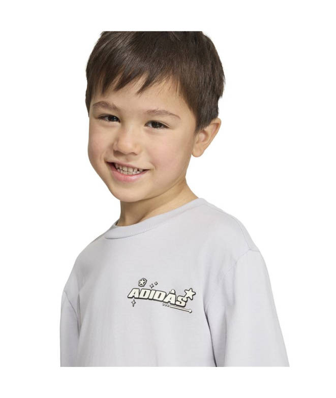 T-shirt Enfant Adidas Pixar Toy Story gris/blanc