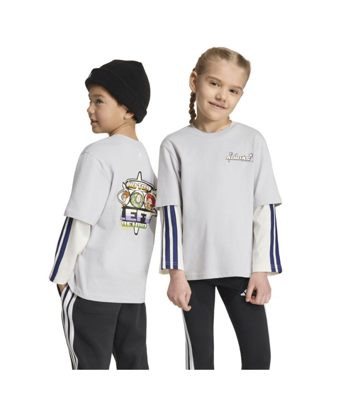 T-shirt Enfant Adidas Pixar Toy Story gris/blanc