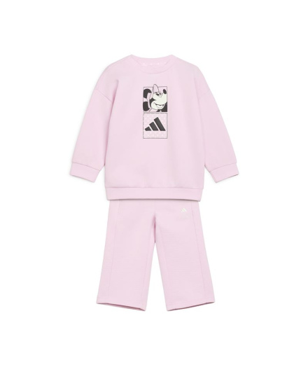 Ensemble Enfant adidas Disney Minnie Mouse rose/blanc