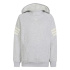 Moletom Infantil Adidas Disney Mickey Mouse cinza/branco