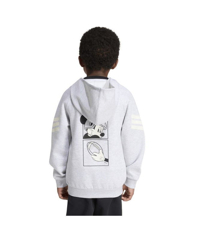 Sweat Enfant Adidas Disney Mickey Mouse gris/blanc