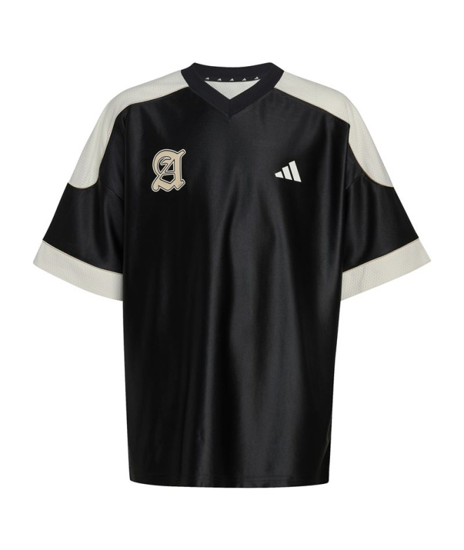 Camiseta adidas J Std Jrsy Sht Preta/Casbla/Balcri