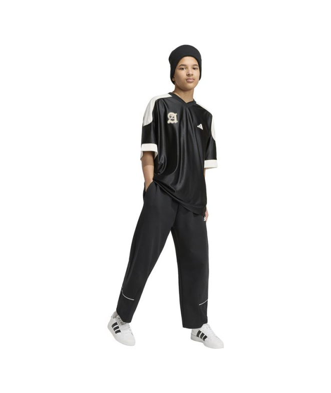 Camiseta adidas J Std Jrsy Sht Preta/Casbla/Balcri