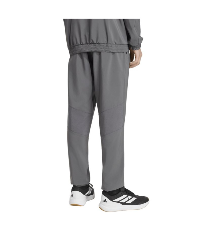 Pantalons Fitness Adidas Tech Apparel gris/argent