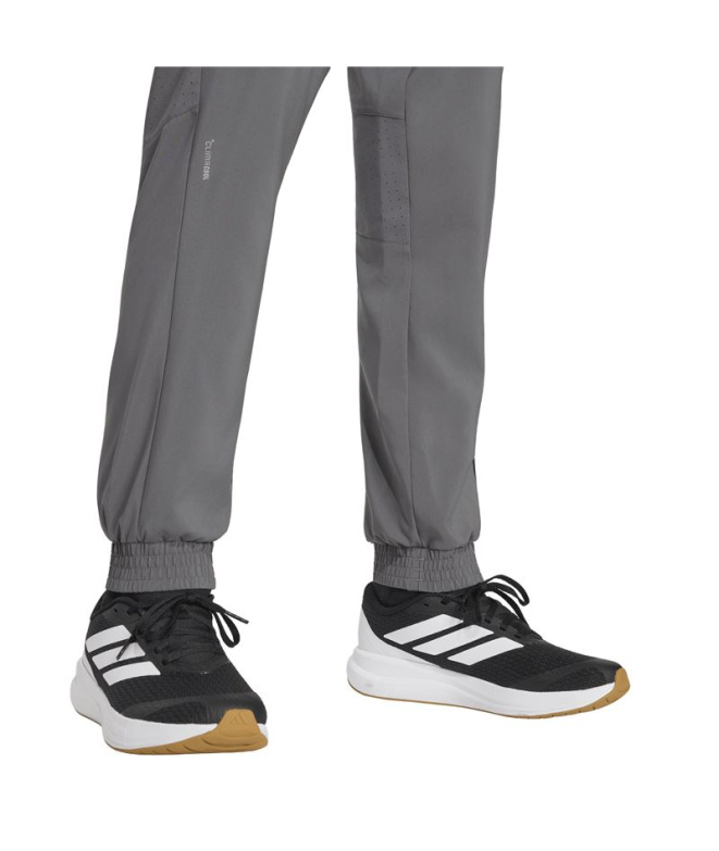 Pantalons Fitness Adidas Tech Apparel gris/argent