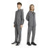 Pantalones de Fitness Adidas Tech Apparel Gris/Plata