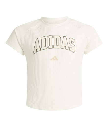 Camiseta Mulher adidas Collegiate Fitness branca