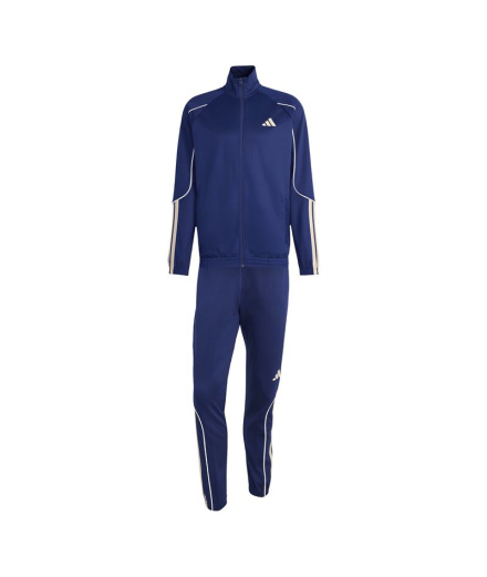 Fato de treino adidas M 3 Stripes Stadium azul escuro