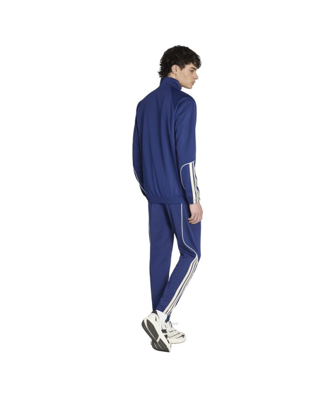 Survêtement adidas M 3 Stripes Stadium bleu foncé